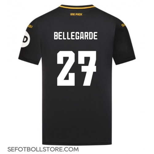 Wolves Jean-Ricner Bellegarde #27 Replika Bortatröja 2024-25 Kortärmad